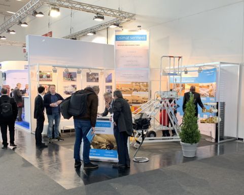 usimat sermees booth at INTERAIRPORT